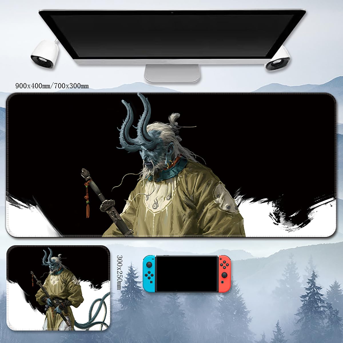黒神話 悟空Wukong マウスパッド Amazon.co.jp: 黒神話：悟空 マウスパッド 大型 Black Myth